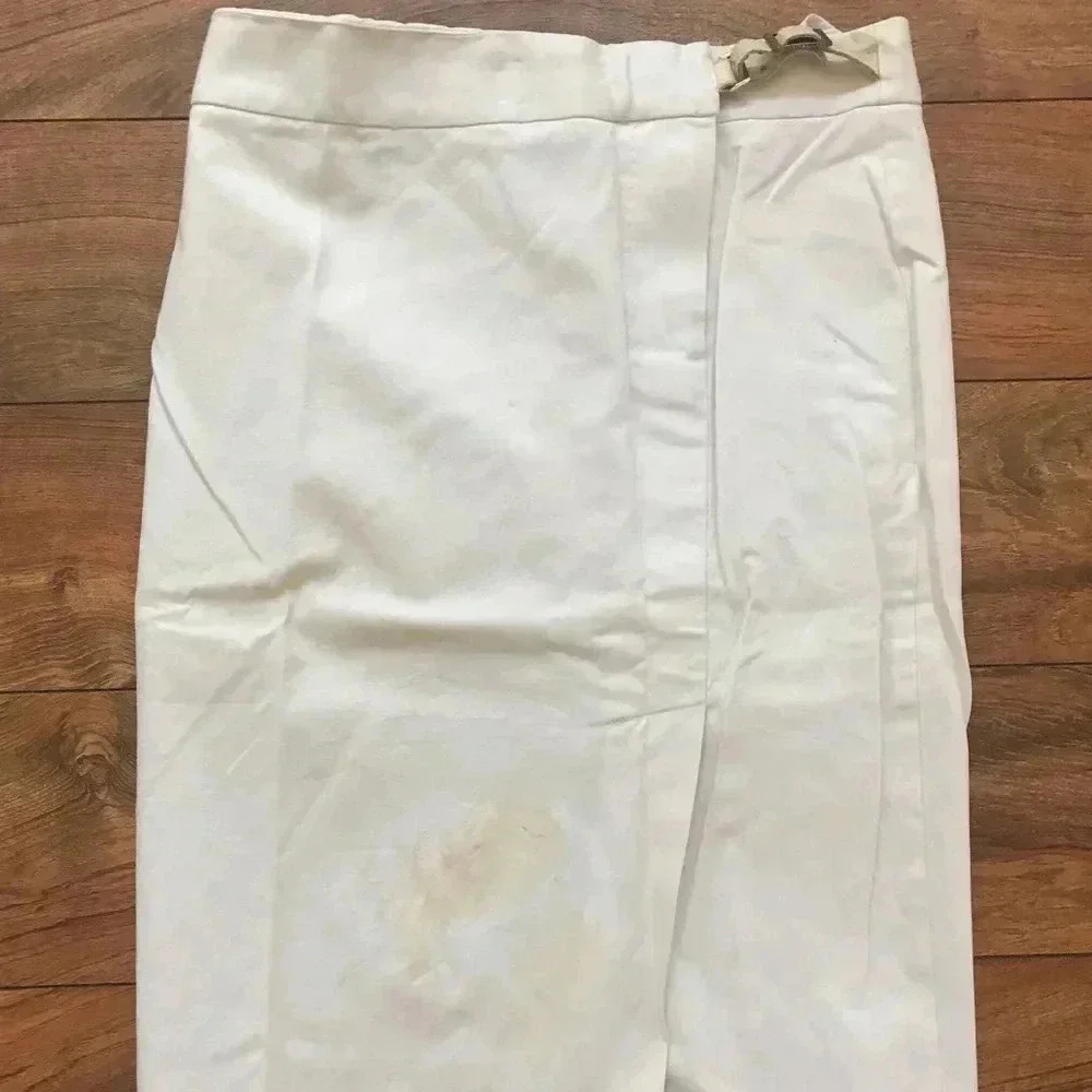 Gucci Off White Pencil Skirt